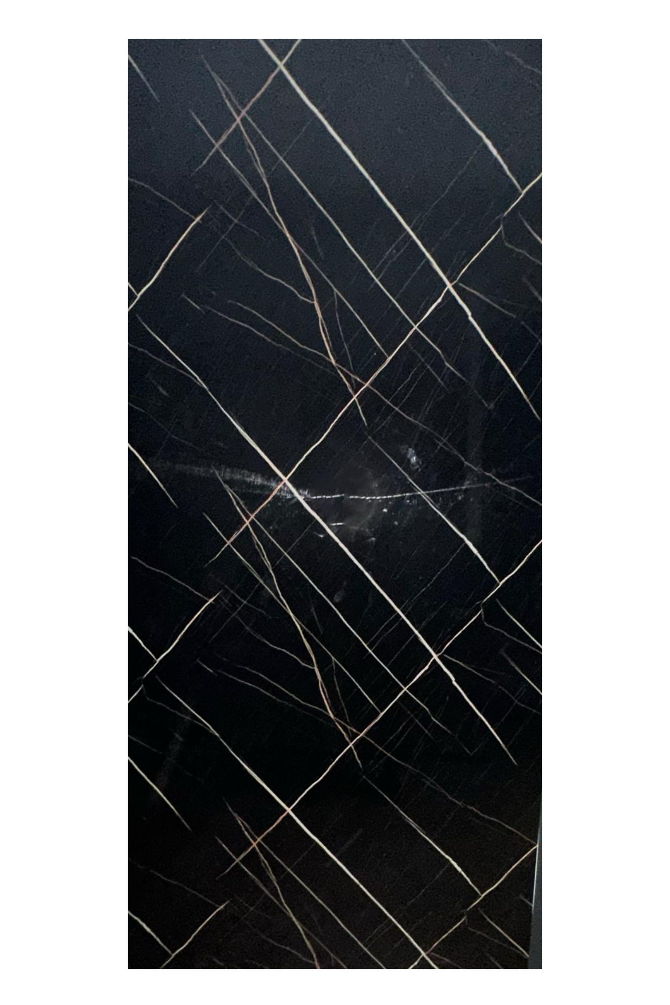 Wandpaneel Nero Marquina Goud